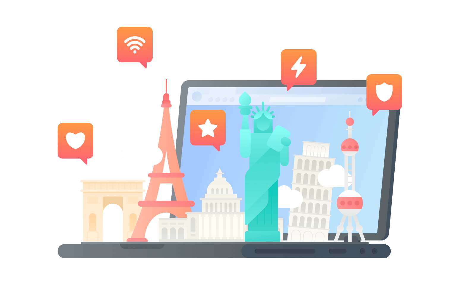 在中非共和国通过VPN看国内视频 - 海龟VPN